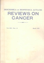 BIOCHIMICA ET BIOPHYSICA ACTA REVIEWS ON CANCER