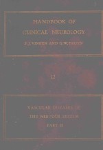 HANDBOOK OF CLINICAL NEUROLOGY VASCULAR DISEASES OF THE NERVOUS SYSTEM PART II