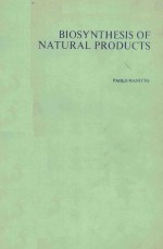 BIOSYNTHESIS OF NATURAL PRODUCTS