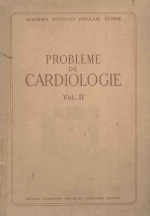 PROBLEME DE CARDIOLOGIE VOL II