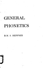 GENERAL PHONETICS