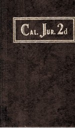 California Jurisprudence Second Edition Volume 20 Executors and Administrators 1-658