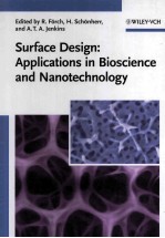 Surface Design:Applications in Bioscience and Nanotechnology