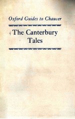 Oxford guides to chaucer:the Canterbury Tales