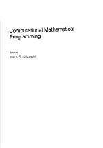 COMPUTATIONAL MATHEMATICAL PROGRAMMING