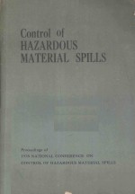 CONTROL OF HAZARODUS MATERIAL SPILLS