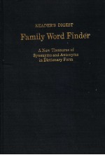 FAMILY WORD FINDER