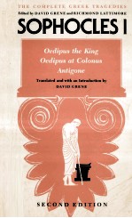 Sophocles : Oedipus the king ; Oedipus at colonus