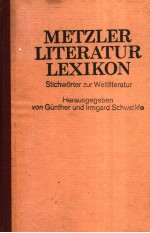 METZLER LITERATUR LEXIKON