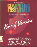 COMPUTING ESSENTIALS  ANNUAL EDITION 1995-1996