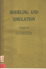 MODELING AND SIMULATION VOLUME 16  PART 5