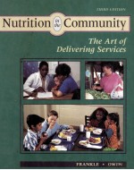 Nutrition in the Community The Art of Delivering Services