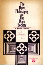 The open philosophy and the open society : a reply to Dr. Karl Popper's refutations of Marxism