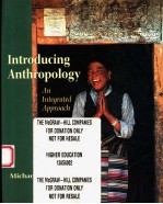 INTRODUCING ANTHROPOLOGY  AN INTEGRATED APPROACH