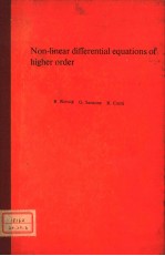 NON-LINEAR DIFFERENTIAL EQUATIONS OF HIGHER ORDER