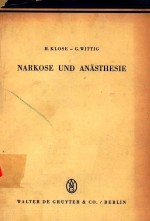 NARKOSE UND ANASTHESIE