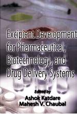 Excipient Development for Pharmaceutical