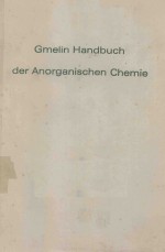 GEMLIN HANDBUCH DER ANORGANISCHEN CHEMIE AU ORGANOGOLD COMPOUNDS