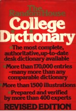 THE RANDOM HOUSE COLLEGE DICTIONARY  REVISED EDITION