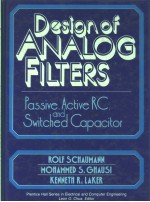 DESIGN OF ANALOG FILTERS