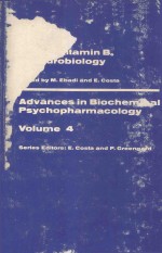 ROLE OF VITAMIN B IN NEUROBIOLOGY ADVANCES IN BIOCHEMICAL PSYCHOPHARMACOLOGY VOLUME 4