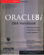 ORACLE8i DBA HANDBOOK