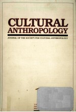 Cultural anthropology  : Journal of the society for cultural anthropology.