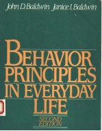 BEHAVIOR PRINCIPLES IN EVERYDAY LIFE  SECOND EDITION