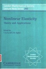 NONLINEAR ELASTICITY:THEORY AND APPLICATIONS