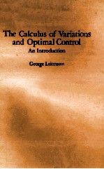 THE CALCULUS OF VARIATIONS AND OPTIMAL CONTROL AN INTRODUCTION