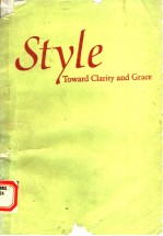 STYLE TOWARD CLARITY AND GRACE