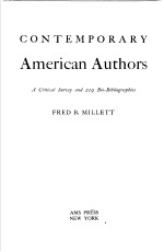 CONTEMPORARY AMERICAN AUTHORS