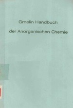 GMELIN HANDBUCH DER ANORGANISCHEN CHEMIE B BORON COMPOUNDS 1ST SUPPLEMENT VOLUME 3