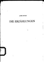 DIE ERZAHLUNGEN