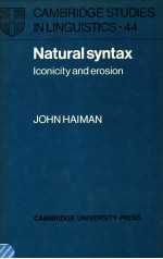 NATURAL SYNTAX