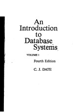 AN INTRODUCTION TO DATABASE SYSTEMS  VOLUME 1