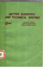 RETTER SCIENTIFIC AND TECHNICAL WRITING