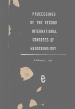 PROCEEDINGS OF THE SECOND INTERNATIONAL CONGRESS OF ENDOCRINOLOGY PART I