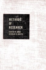 Methods of research : educational