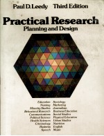 Practical research : planning and design  3rd ed.