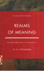 REALMS OF MEANING AN INTRODUCTION TO SEMANTICS