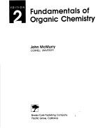 FUNDAMENTALS OF ORGANIC CHEMISTRY  SECOND EDITION