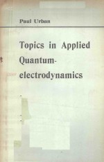 TOPICS IN APPLIED QUANTUMELECTODYNAMICS