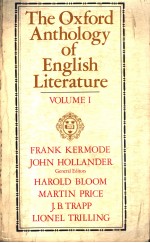 THE OXFORD ANTHOLOGY OF ENGLISH LITERATURE  VOLUME 1