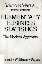 ELEMENTARY BUSINESS STATISTICS THE MODERN APPROACH FIFTH EDITION