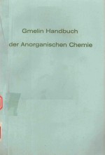 GMELIN HANDBUCH DER ANORGANISCHEN CHEMIE B BORON COMPOUND 1ST SUPPLEMENT VOLUME 2