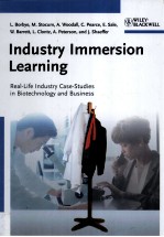 Industry Immersion Learing Real-Life Industry Case-Studies in Biotechnology and Business