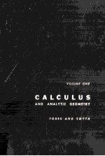 Calculus and Analytic Geometry Volume One