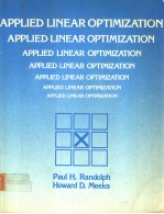 APPLIED LINEAR OPTIMIZATION