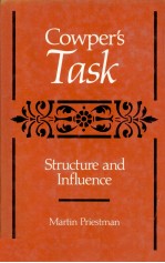 Cowper's task:structure and influence